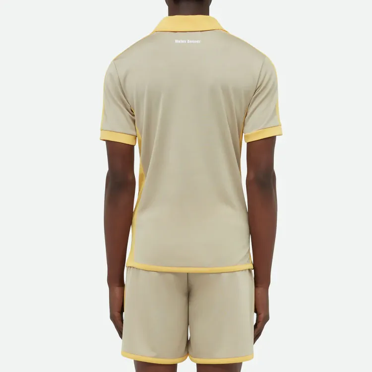 Wales Bonner Embroidered logo Polo Shirt-3