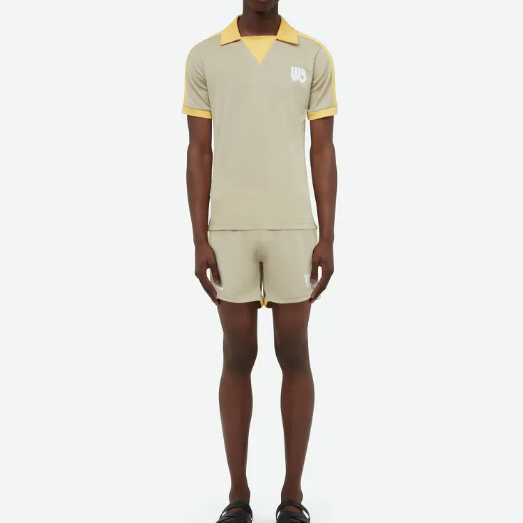 Wales Bonner Embroidered logo Polo Shirt-2