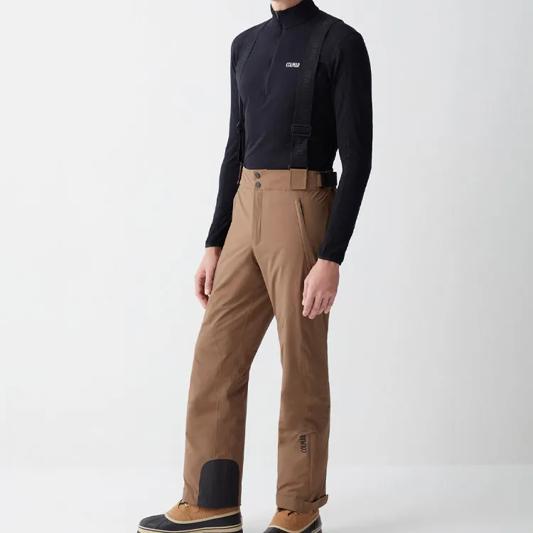 Colmar Ski Pants Men Brown-4