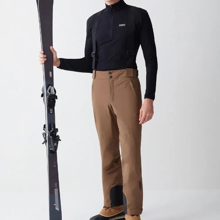 Colmar Ski Pants Men Brown-2