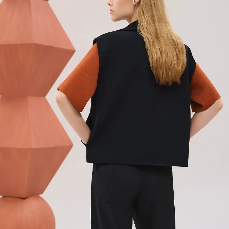 HERMES Vests Women's Blue-1