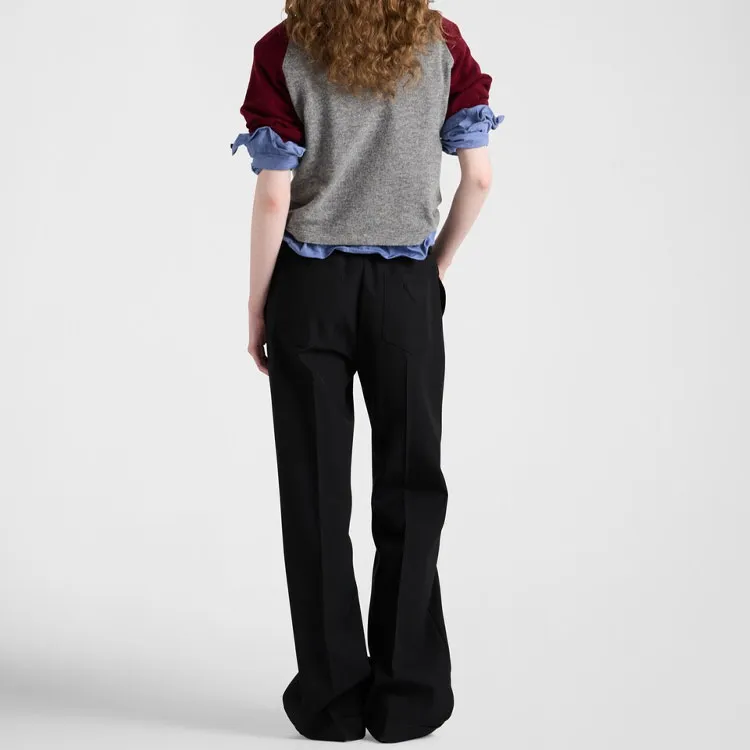 PRADA Gabardine Trousers-2