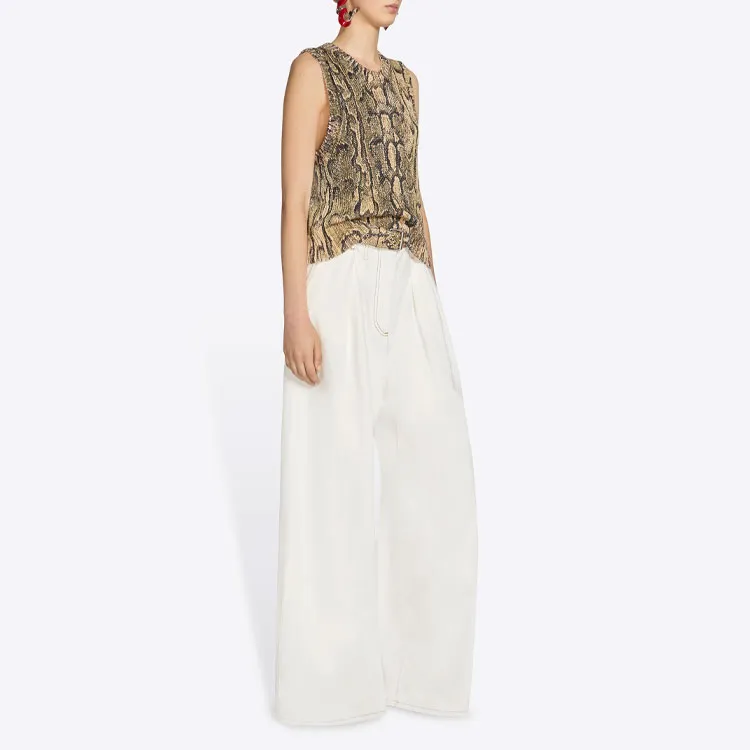 DRIES VAN NOTEN Pleated Palazzo Pants-3