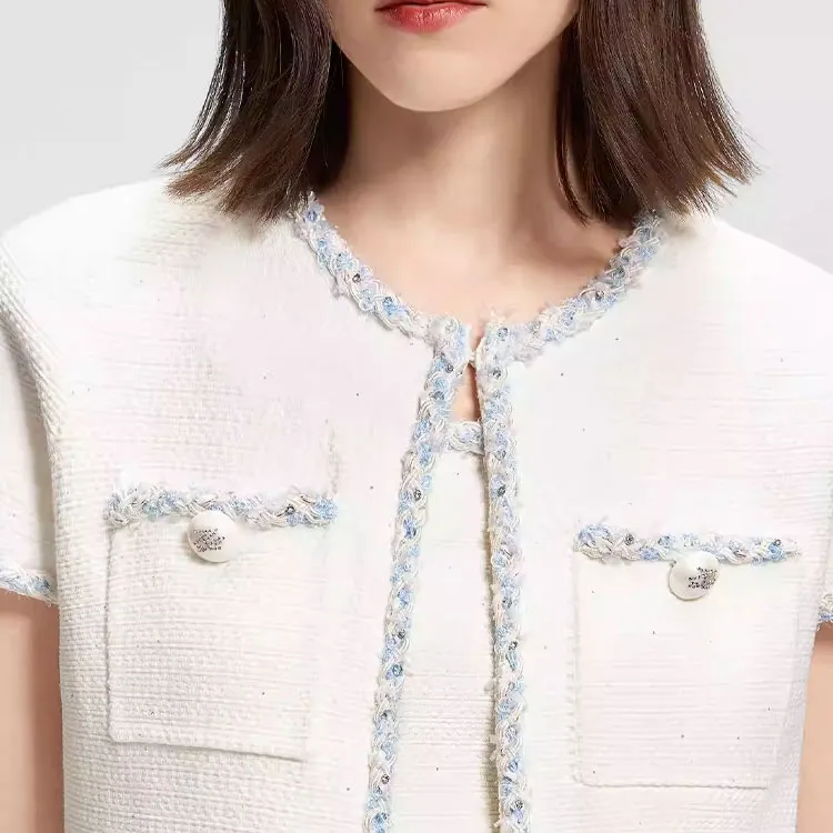 KARL LAGERFELD SS25 Knitwear Women's White-6