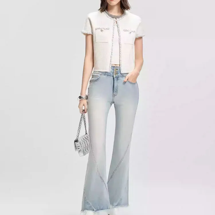 KARL LAGERFELD SS25 Knitwear Women's White-2