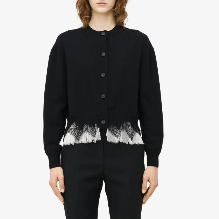 Alexander McQueen Layered detail Cardigan-4