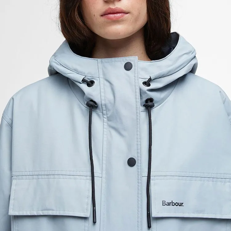 BARBOUR SS25 Jackets Coats Women's Light Blue-4