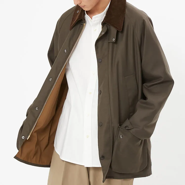 BARBOUR Jackets Coats Men's Army Green-4