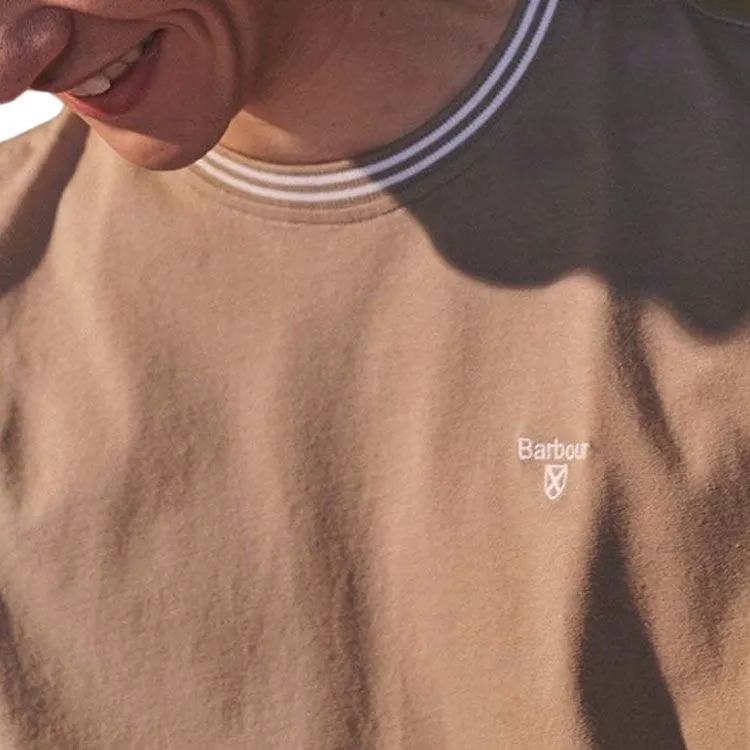 BARBOUR T Shirts Men Khaki-6