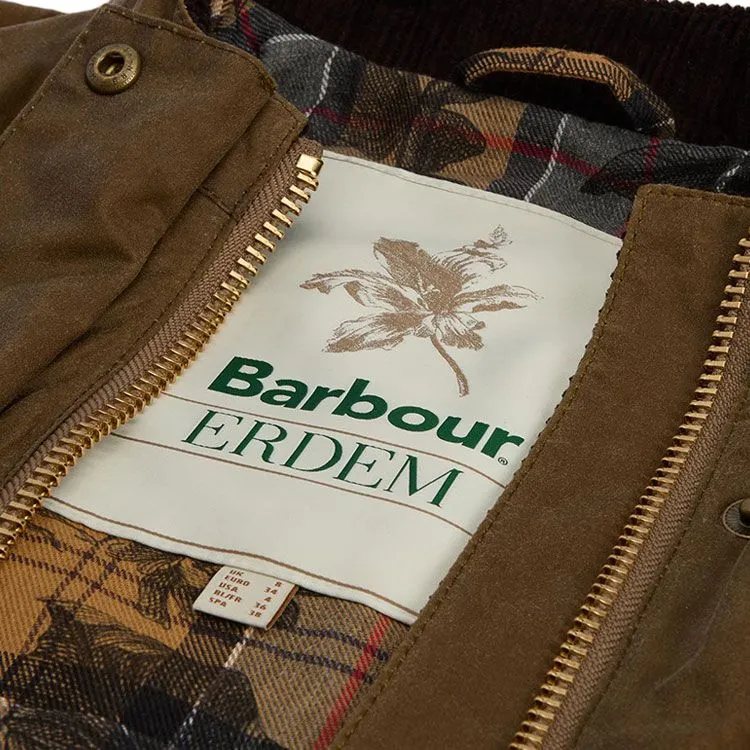 BARBOUR x Erdem SS25 Jackets Coats Women's Brown-7