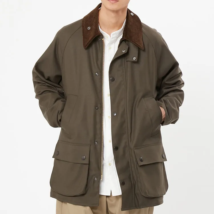 BARBOUR Jackets Coats Men's Army Green-1