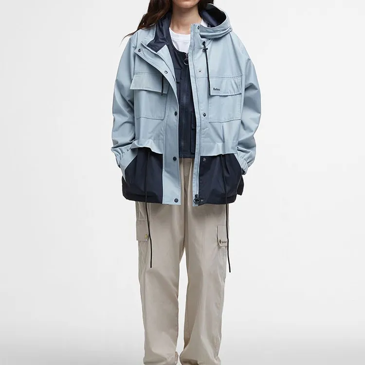 BARBOUR SS25 Jackets Coats Women's Light Blue-3