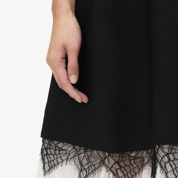 Alexander McQueen Cobweb lace Mini Dress-4