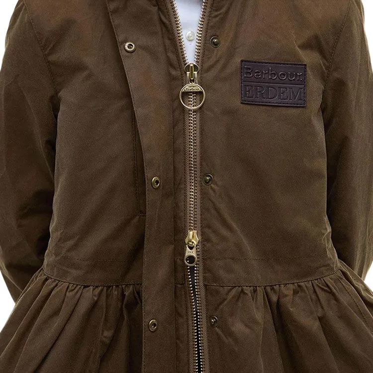 BARBOUR x Erdem SS25 Jackets Coats Women's Brown-6