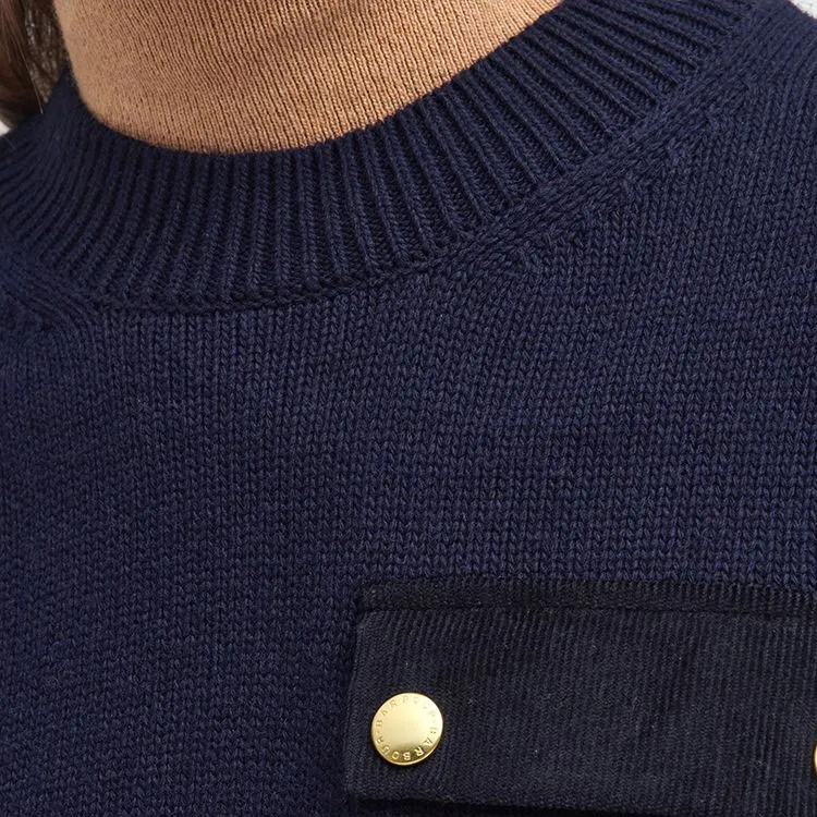 BARBOUR Knitwear Women's Marine Blue-6
