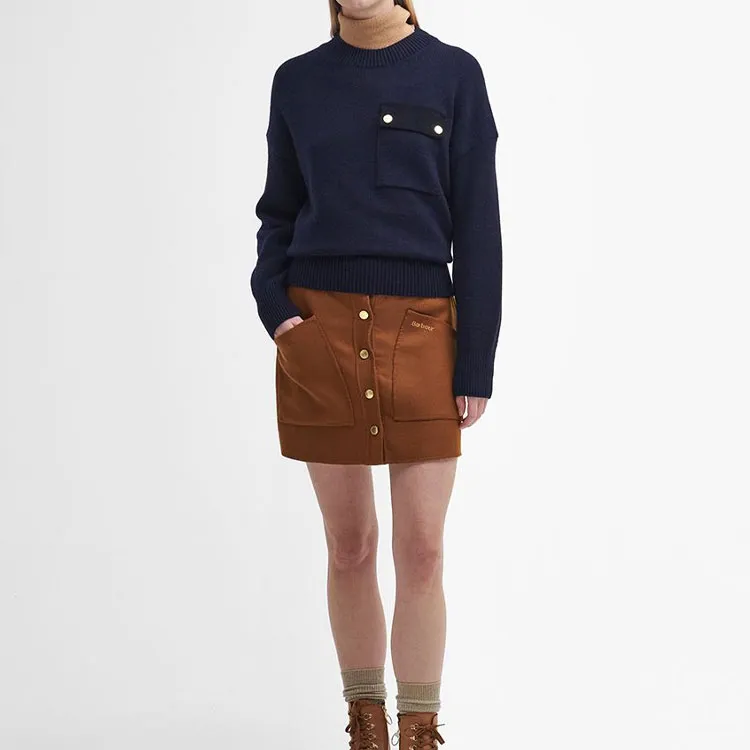 BARBOUR Knitwear Women's Marine Blue-3