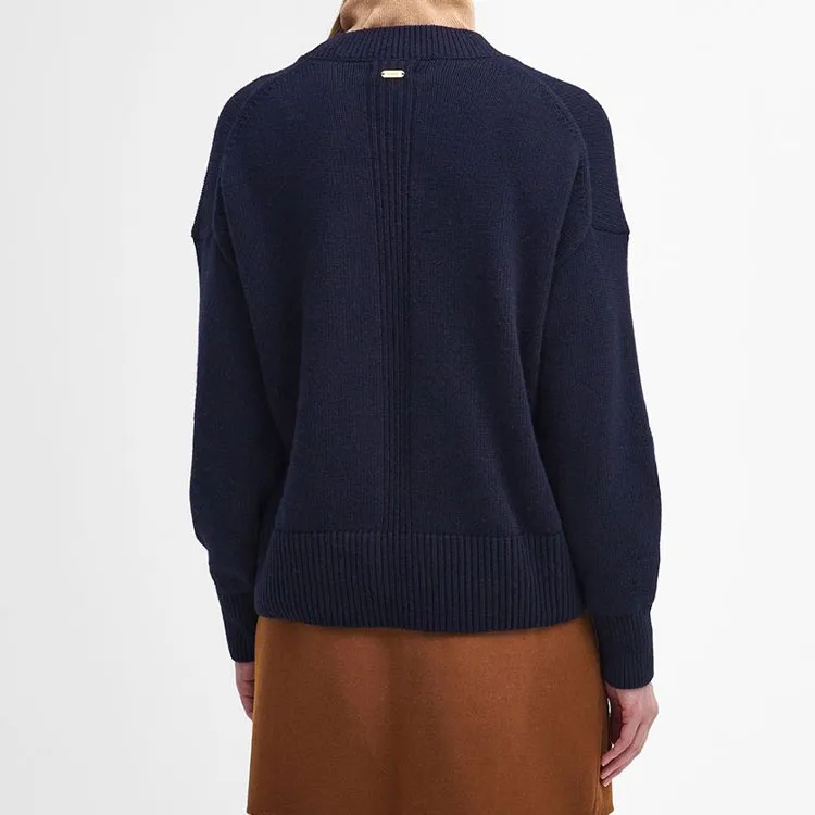 BARBOUR Knitwear Women's Marine Blue-2