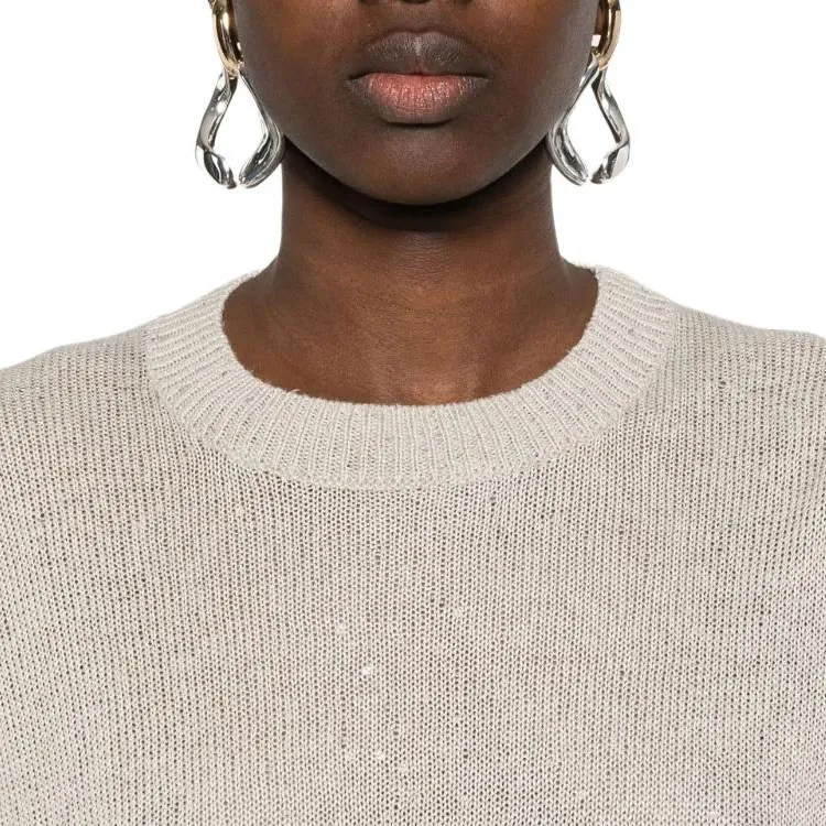Brunello Cucinelli Sequin embellished Top-4