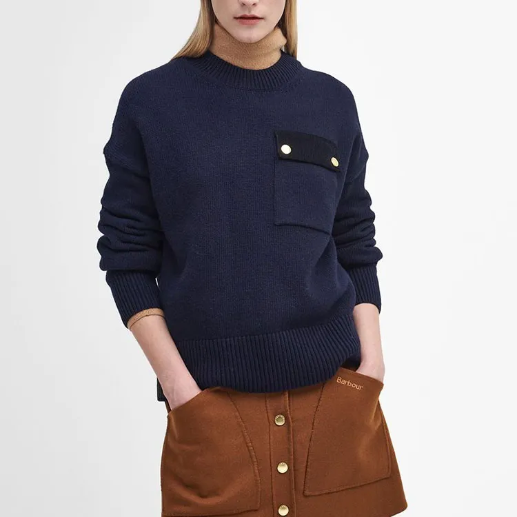 BARBOUR Knitwear Women's Marine Blue-1