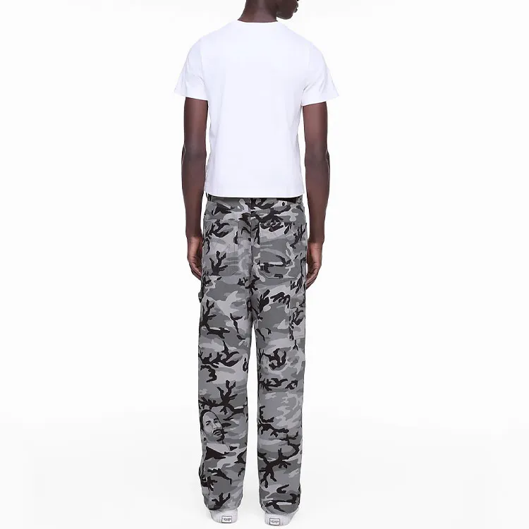 MARC JACOBS The Marc Camo Oversized Jeans-5