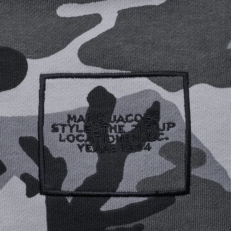 MARC JACOBS Logo embroidered Hoodie-6