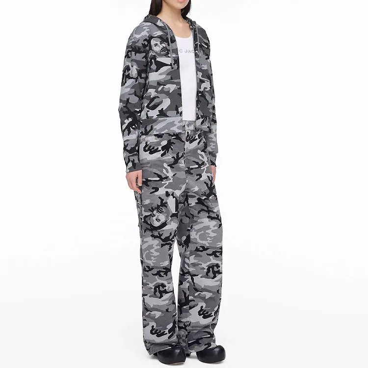 MARC JACOBS Logo embroidered Hoodie-4