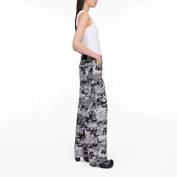 MARC JACOBS The Marc Camo Oversized Jeans-4