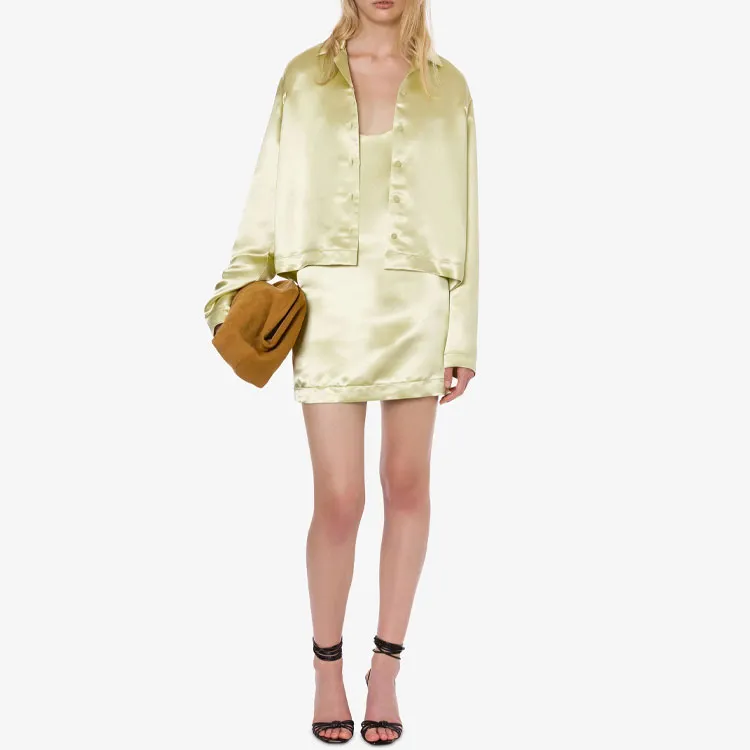 PHILOSOPHY DI LORENZO SERAFINI Satin Shirt-1