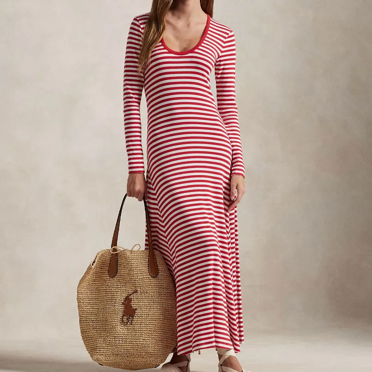 Polo Ralph Lauren Striped Maxi Dress-1