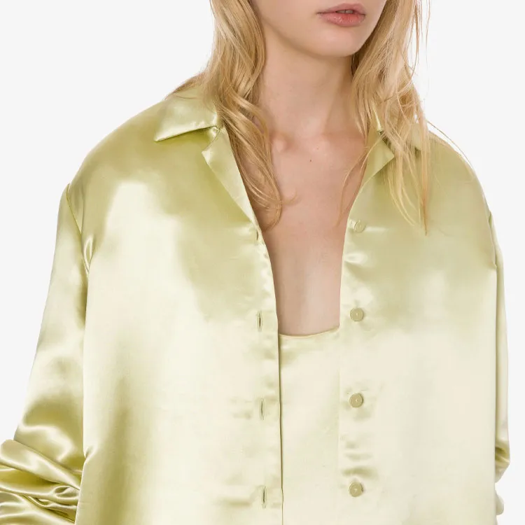 PHILOSOPHY DI LORENZO SERAFINI Satin Shirt-3