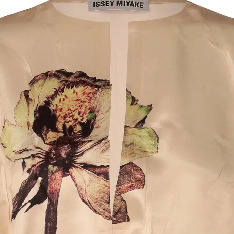 ISSEY MIYAKE Satin finish Top-3