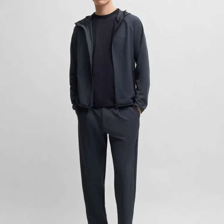 Boss Hooded Zip up Jacket-2