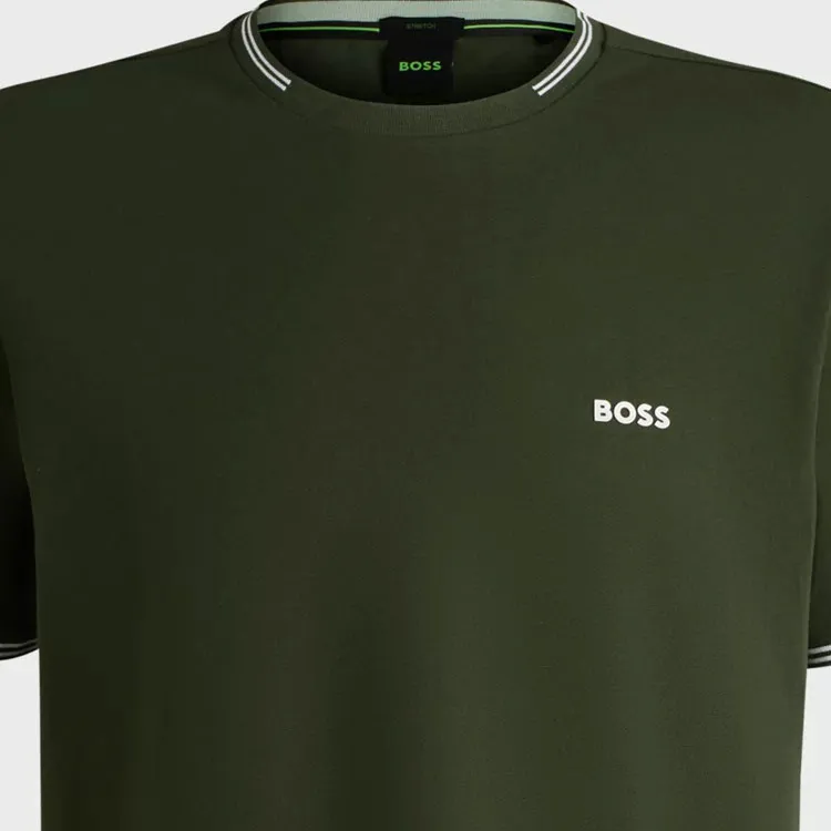 HUGO BOSS T Shirts Men Green-1