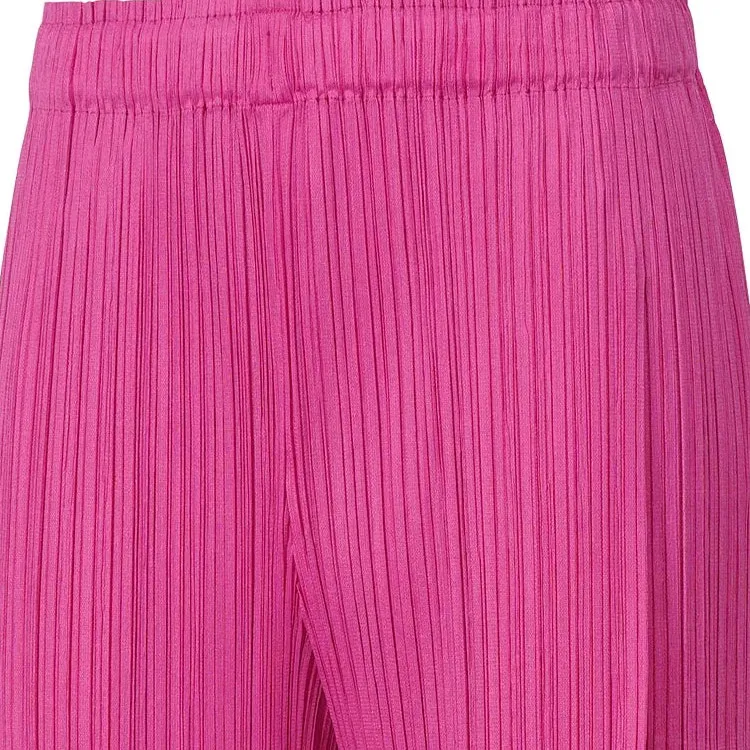 PLEATS PLEASE ISSEY MIYAKE Casual Pants Women's Pink-3