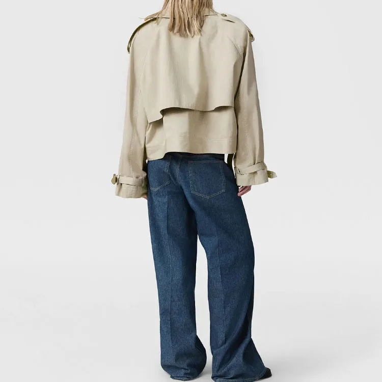 Stella McCartney Cropped Trench Jacket-2
