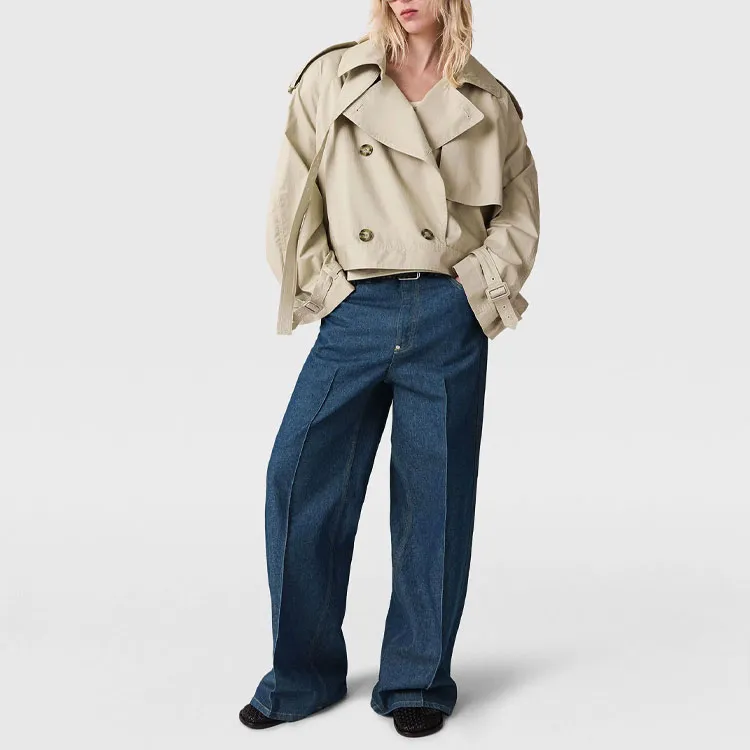 Stella McCartney Cropped Trench Jacket-3