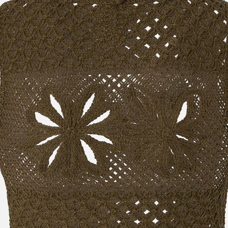 PINKO Crochet Vest-2