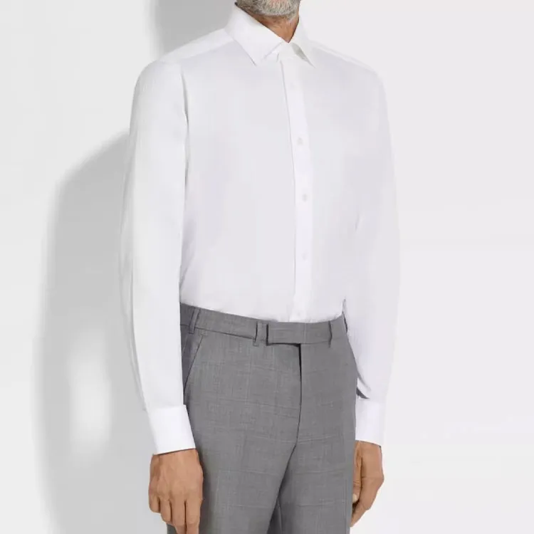Zegna SS25 Shirt Men's Neon White-1