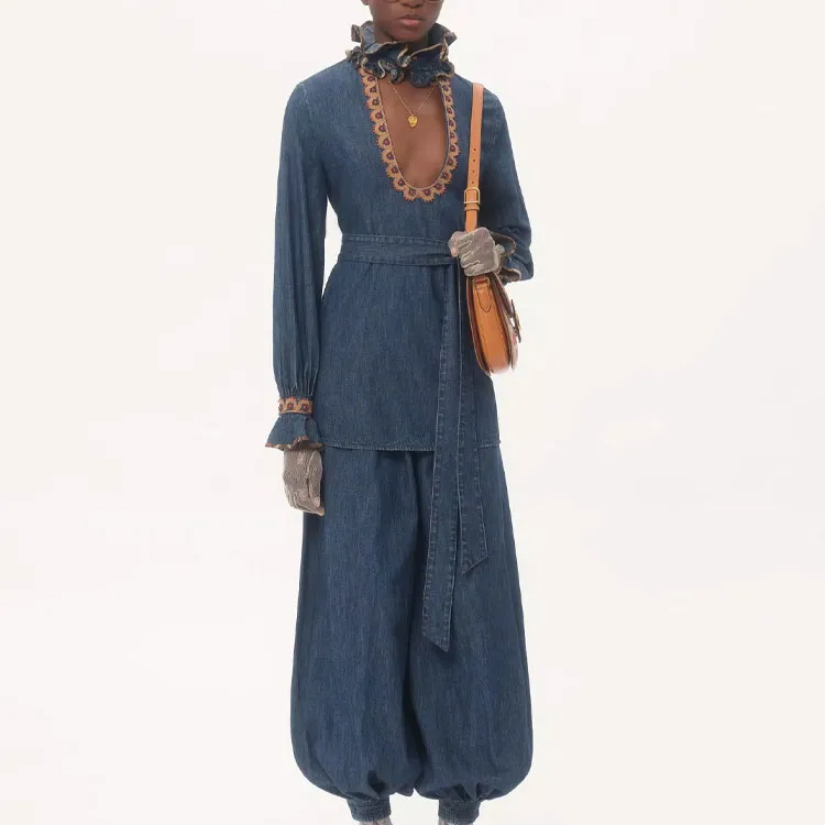 Valentino Shirts Women's Blue-4