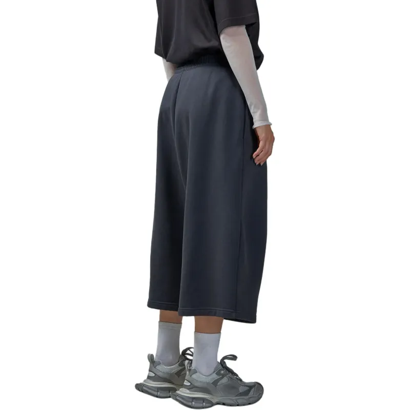 Balenciaga Short Sweatpants 'Faded Black'-1
