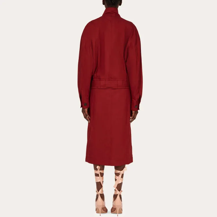 Ferragamo Belted Duster Coat-3