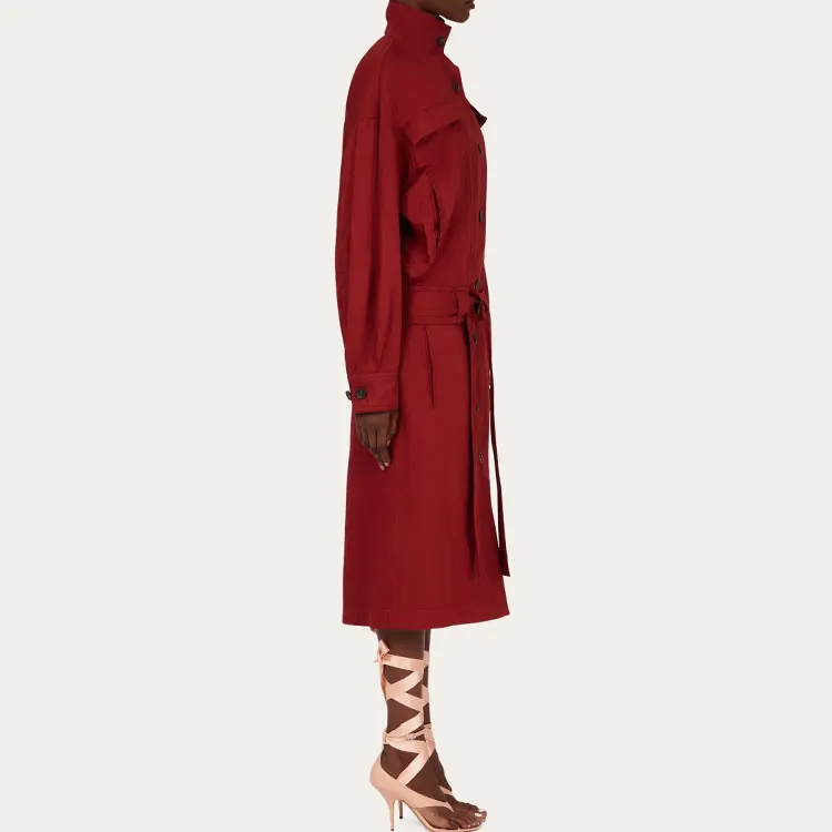 Ferragamo Belted Duster Coat-4
