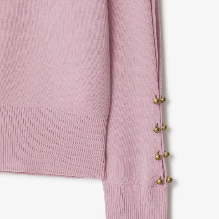 Burberry SS25 Sweater Women's Sunrise Color-4