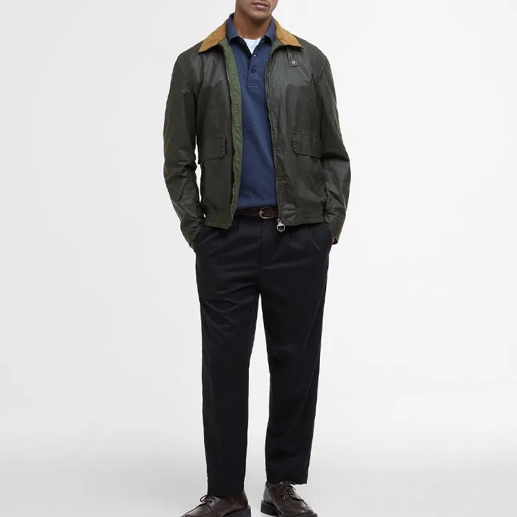 BARBOUR Newbury Contrasting collar Utility Jacket-1
