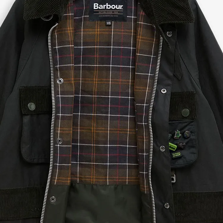 BARBOUR x Crocs Jackets & Coats Unisex Green-11