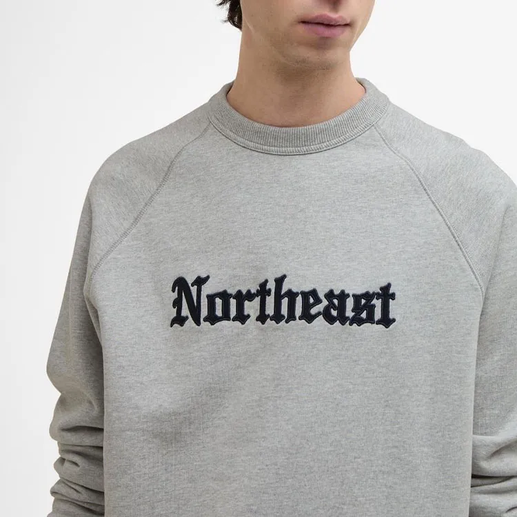 BARBOUR x NOAH Sweatshirt Unisex Gray-6