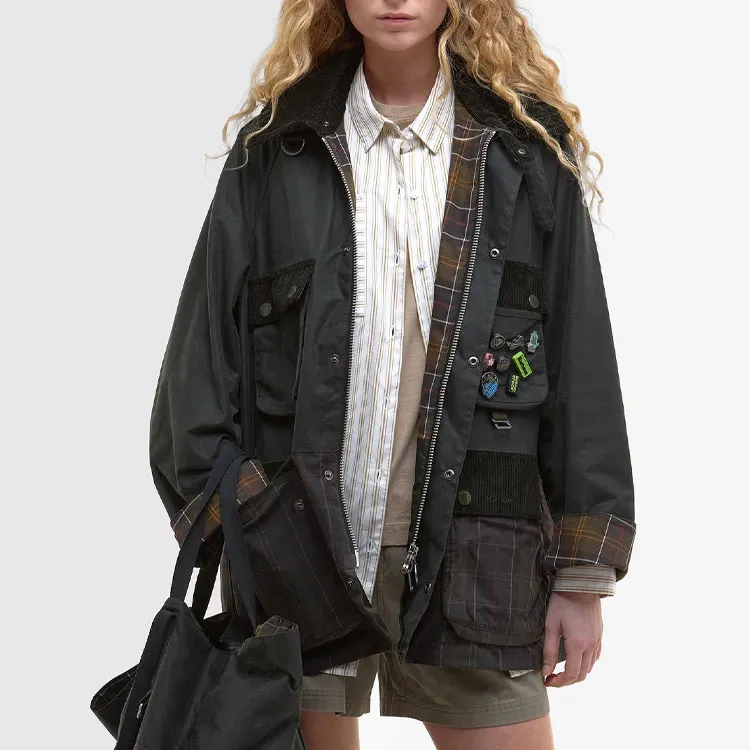 BARBOUR x Crocs Jackets & Coats Unisex Green-3