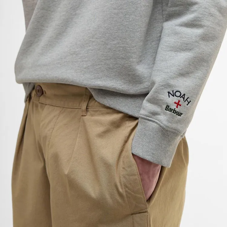 BARBOUR x NOAH Sweatshirt Unisex Gray-7
