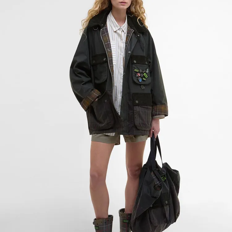 BARBOUR x Crocs Jackets & Coats Unisex Green-4