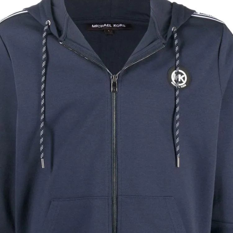 MICHAEL KORS Logo patch Zip up Hoodie-1